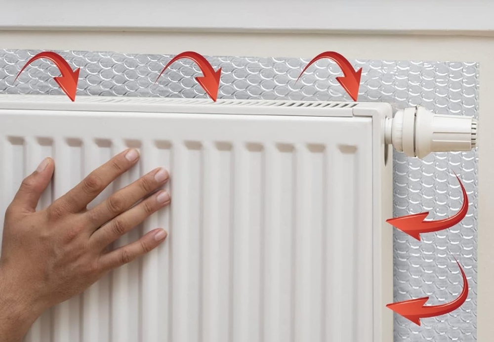 Odlična termoizolacijska folija za radiator